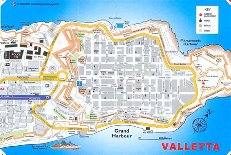 valletta waterfront map.